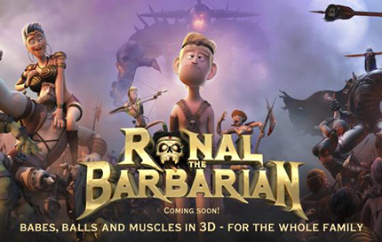 Danish Animation RONAL THE BARBARIAN Getting a Chinese Live-Action